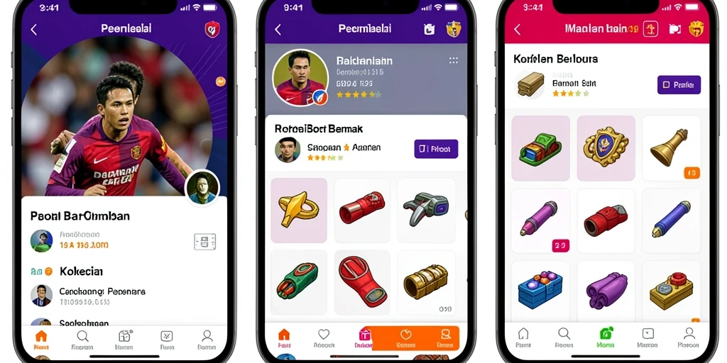 Tampilan awal aplikasi KOMPASTOTO yang menarik.