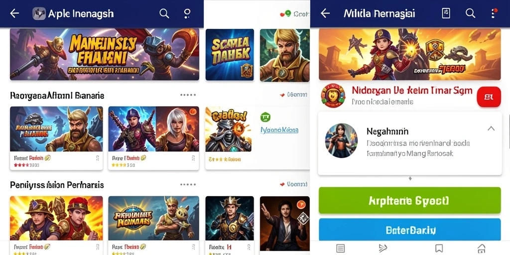 Tampilan antarmuka yang user-friendly dan menarik.