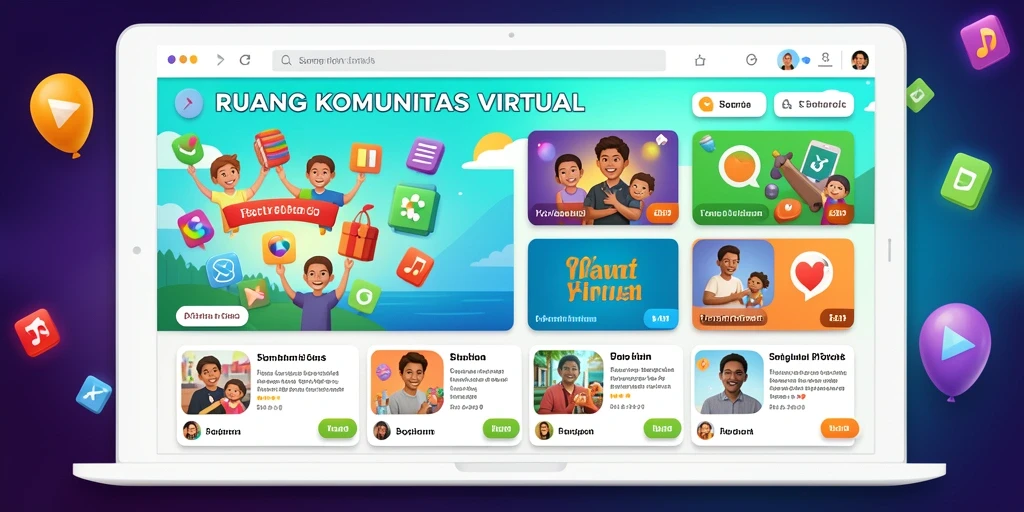 Tampilan antarmuka yang menarik dan mudah digunakan.